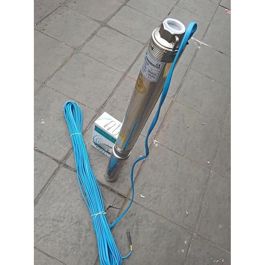 Maxpump Pompa Air Sumur Dalam Submersible Satelit Casing 2.5Inch - 0.25 Hp + Kabel 30M Pompa Satelit