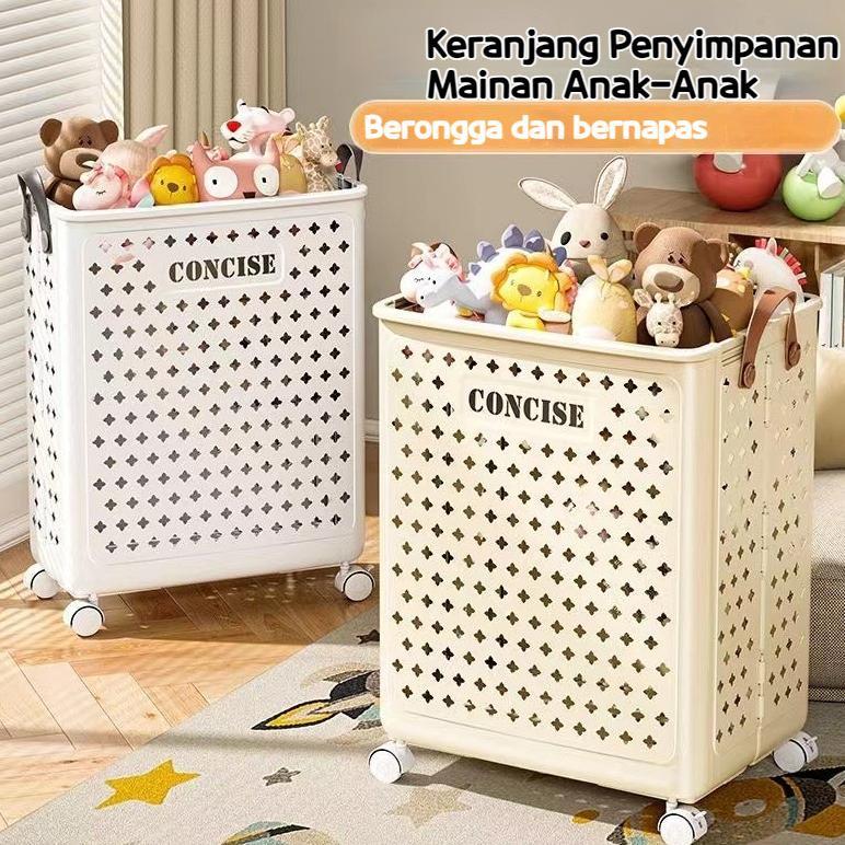 - 100% Ori Keranjang Pakaian Kotor Keranjang Pakaian Kotor Dan Bersih Keranjang Multifungsi Basket S