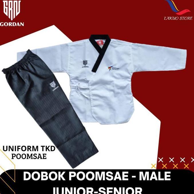 Terbaru Dobok Poomsae Gordan Junior & Senior / Dobok Taekwondo Poomsae