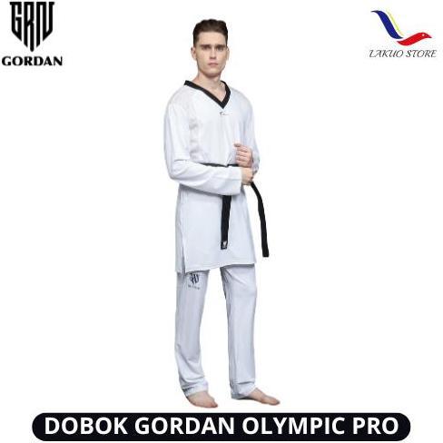 Terbaru Dobok Gordan Olympic Pro 1 / Dobok Olympic / Dobok Taekwondo Gordan / Seragam Taekwondo /  S