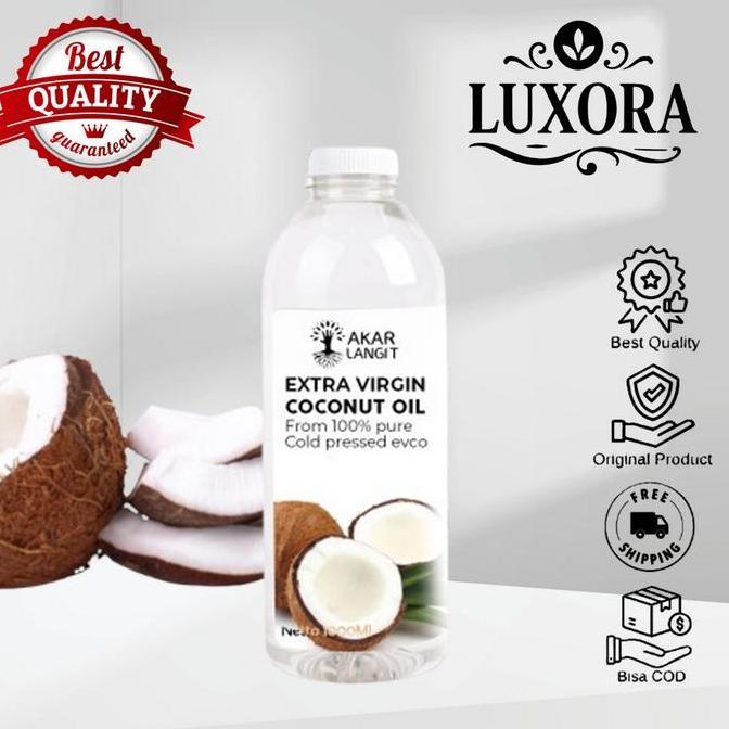 Virgin Coconut Oil (VCO) 1 Liter Minyak Kelapa Murni - Luxora