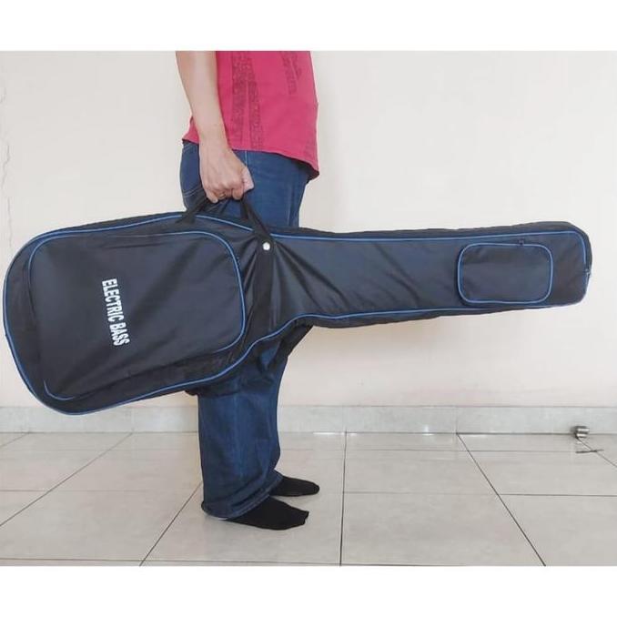 Tas Bass Elektrik / Tas Gitar Bass / Softcase Sarung Gitar Bass