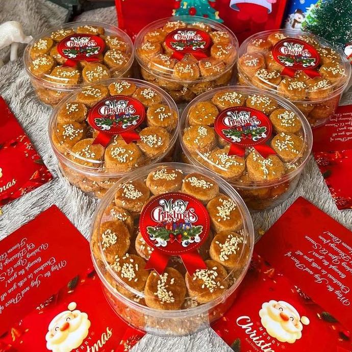 Kue kacang Toples Bulat 500 gr LM