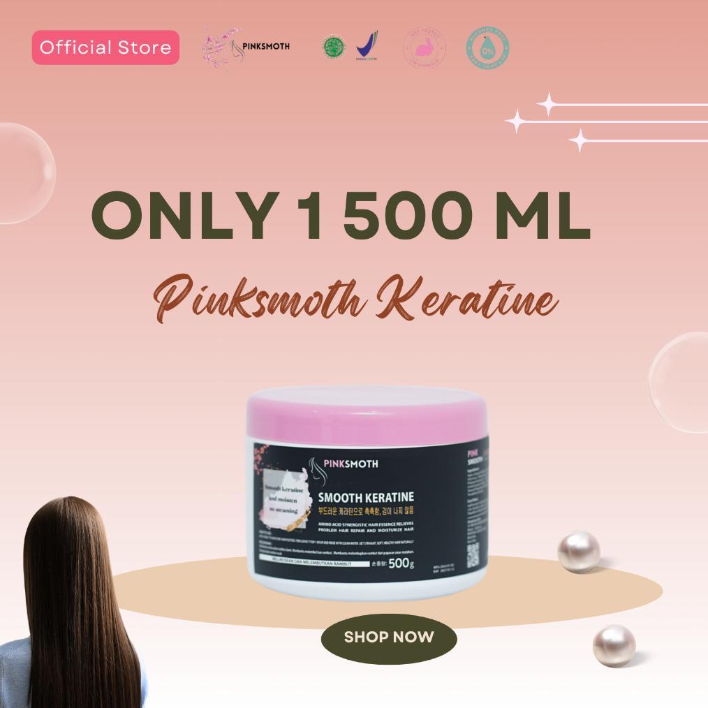 PINKSMOTH SMOOTHING PELURUS TANPA CATOK KOREA 500ml