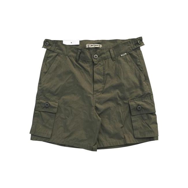 Naky House Celana Naky House Celana Cargo Hijau Monkey Short Nylon Army