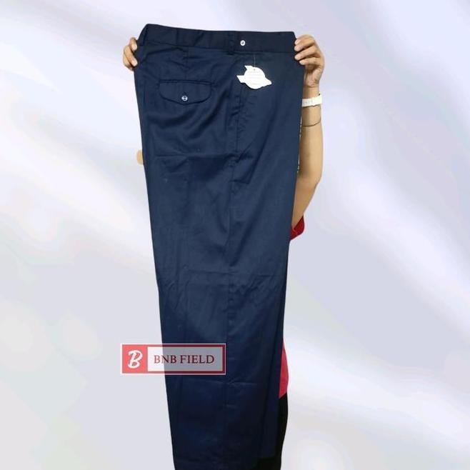 Celana Panjang Formal Celana Panjang Formal Biru Biru Navy Bahan American Drill