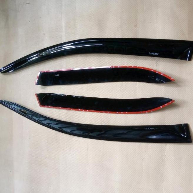 Talang Air Mobil Tahun 2003 Gen-1 Toyota Vios 2003-2006 - Model Slim Cembung Car Penutup Aksesoris
