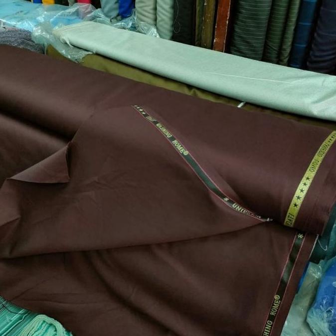 KAIN PEMDA PREMIUM KHAKI/KEKI TUA SETELAN DINAS PNS ASN KODE 742