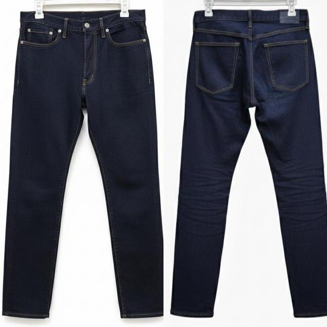 Celana Jeans Pria Celana Jeans Pria Slim Fit Gu By Uniqlo