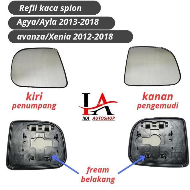 Kaca Spion Allnew Avanza 2012 Kaca 2013 2014 2015 2016 2017