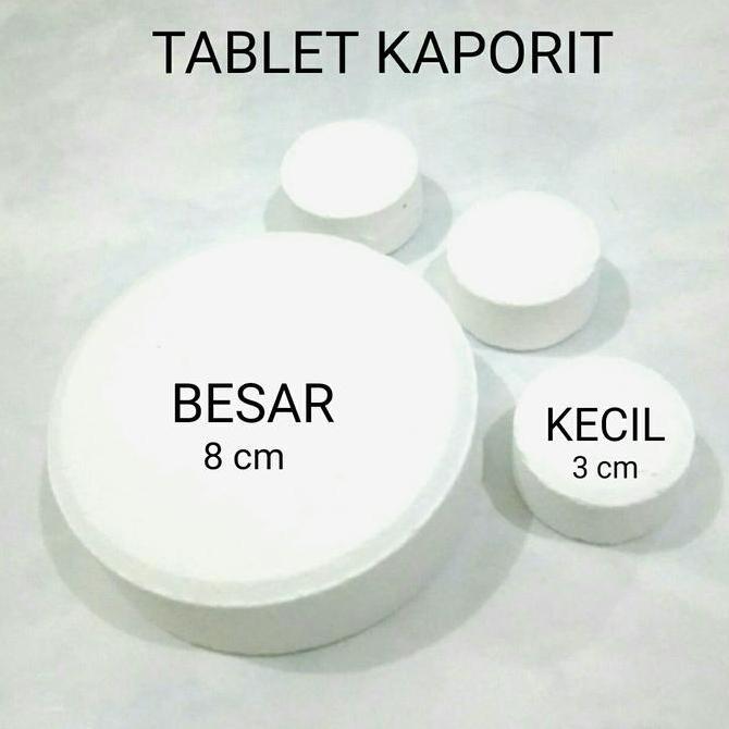 Tablet Kaporit Kecil - Chlorine Tablet