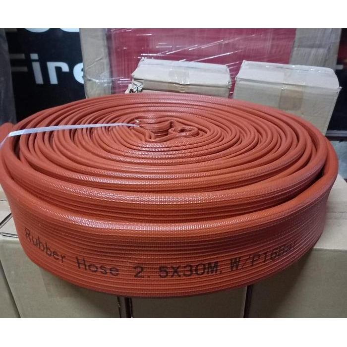 Fire Hose Rubber 2,5 inch / Selang Hydrant Pemadam Tanpa Kopling