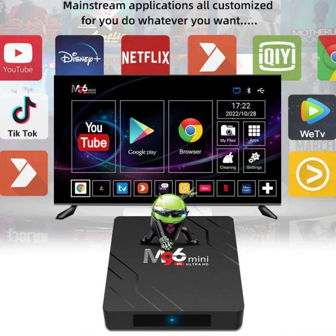 NEW Tripsky M96mini Android tv box 8K HD Smart Tv Box Android 13 os Ram2G Rom16G Stb Tv Box Android