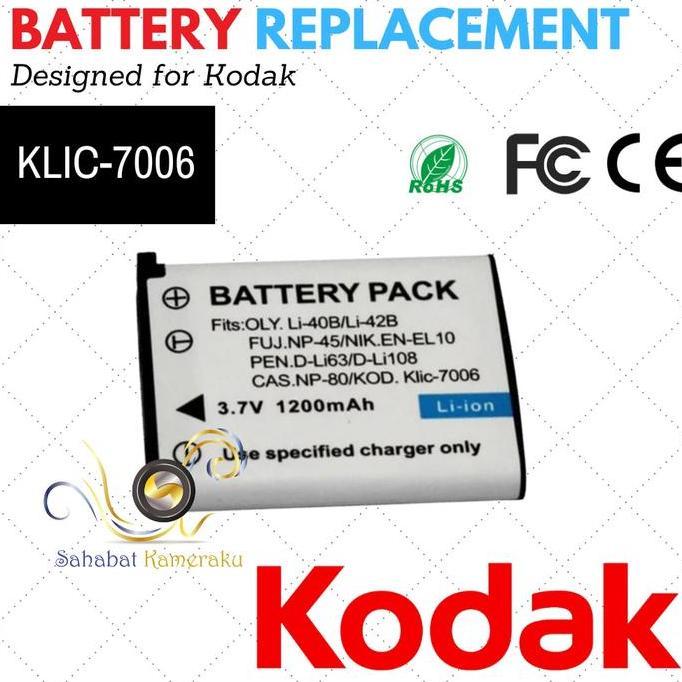 Baterai Kodak EasyShare M522 M530 M531 M532 M5350 M5370 M550 M552