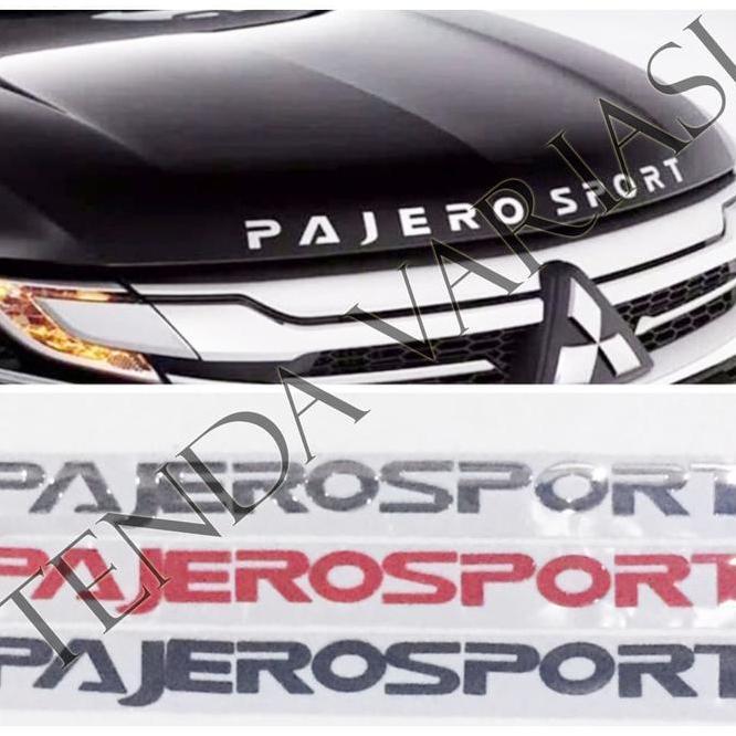 Emblem Tulisan Pajero Sport