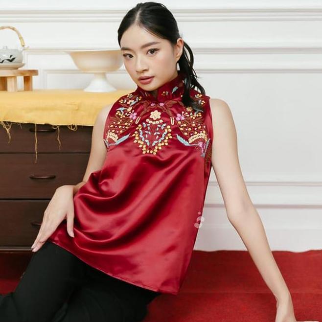 Shenelin Baju Imlek Shenelin Baju Imlek Shanghai Tops - Atasan Wanita