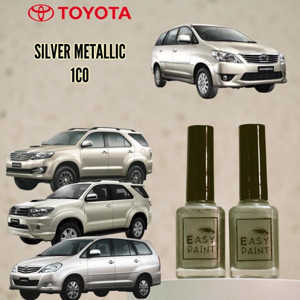 Terlaris Cat Oles Silver Metalic 1C0 Toyota Innova Fortuner Old Version Silver Metalik