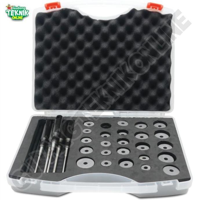 ALDO Alat Setting Klep dan Reamer 31pcs / Setting Klep Motor Valve Seat Cutter Seting Klep 1 Set 31P