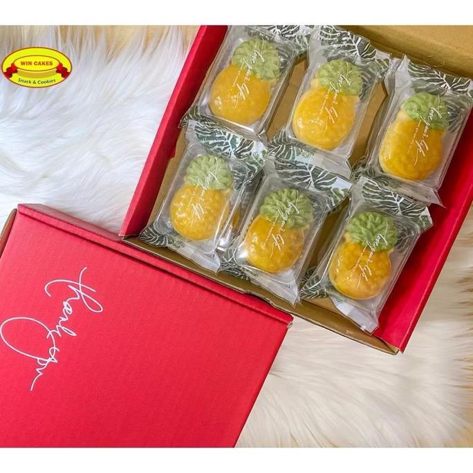 Nastar Taiwan Nanas Jumbo (isi 12) Wincakes - Kue Kering Nastar isi Nanas - Hampers Nastar Taiwan ku