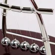 Newton'S Cradle Pajangan Meja Pendulum Newton Hiasan Meja