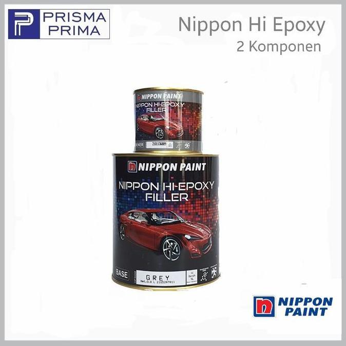 NEW Nippon Paint Hi Epoxy Filler Cat Dasar Duco Nippe