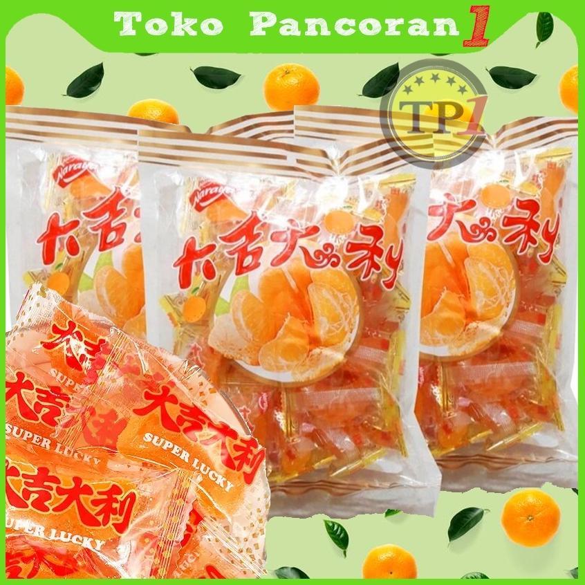 Terlaris ORANGE JELLY CANDY  Permen Jelly Halal