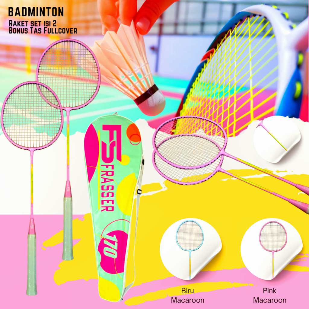 Frasser Fs Raket Badminton Bulu Tangkis Alat Olahraga Berkualitas Original Termurah Rbttrs 03