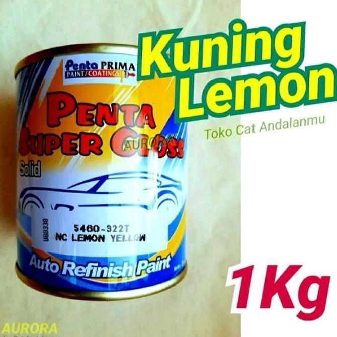 Cat Kuning Lemon Yellow Solid Penta Super Gloss 1 Kg