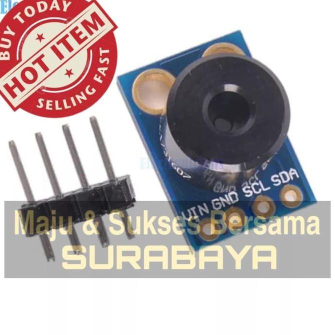 NEW GY-906 BCC GY-906-BCC GY906BCC GY906 Infrared Temperature Sensor Suhu Non-Contact MLX90614 MLX90