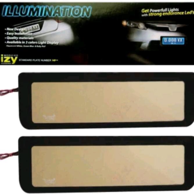Cover Plat Nomor Mobil Led
