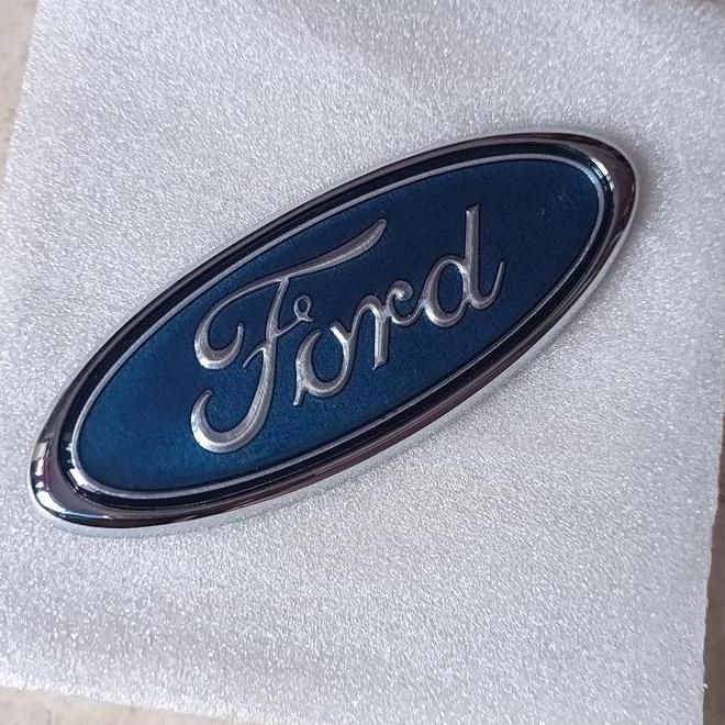 Logo Emblem Grill Ecoboost 1000 Depan Ford Fiesta