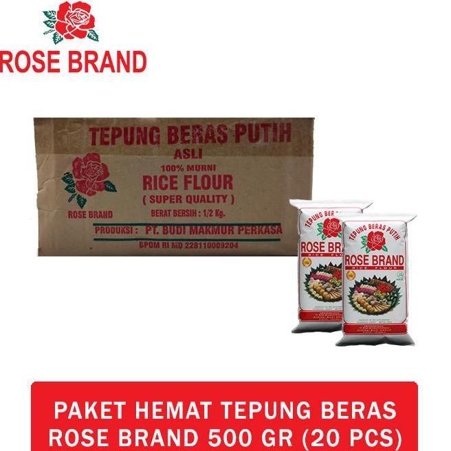 Promo Tepung Ketan Rose Brand 20 X 500G Dus / Tepung Ketan Putih Rosebrand