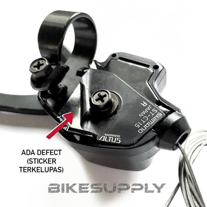 Promo Shifter Operan Sepeda Shimano Altus 3 x 7 Speed SC - CT15 Via Japan Vintage NOS Jadul Diskon