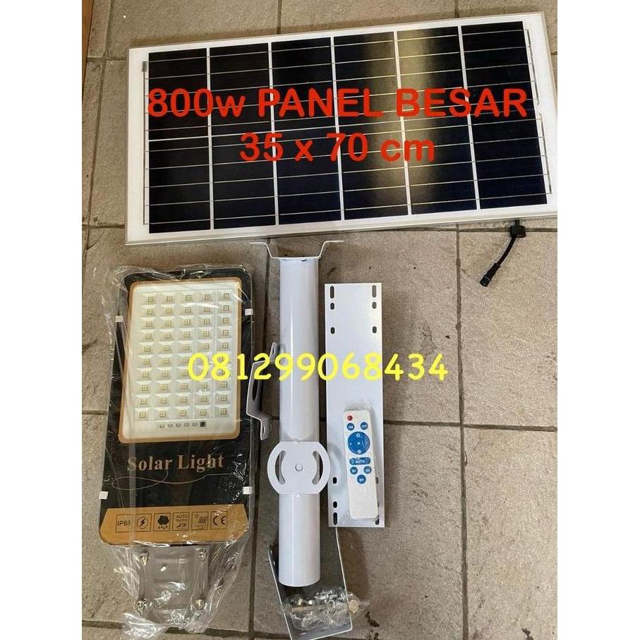 lampu pju solar cell 800 watt 800 w lampu jalan solar panel 800w
