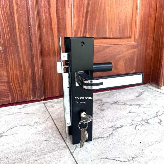 Handle set kunci handle kamar handle pintu satu gagang pintu kamar KODE 07