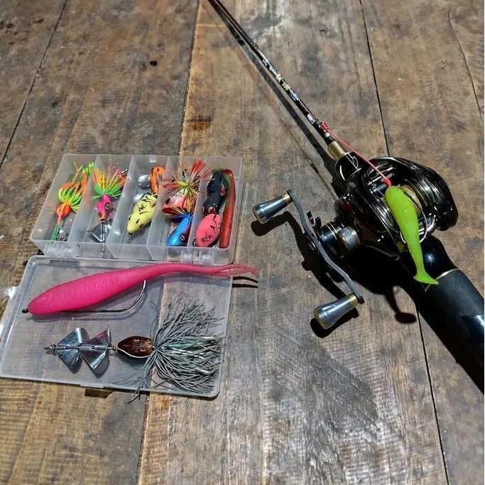 joran pancing full set, joran 1,5 dan umpan kesting