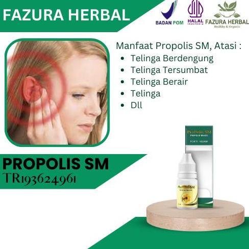 Propolis SM - Obat Telinga Berdengung, Obat Telinga Tersumbat