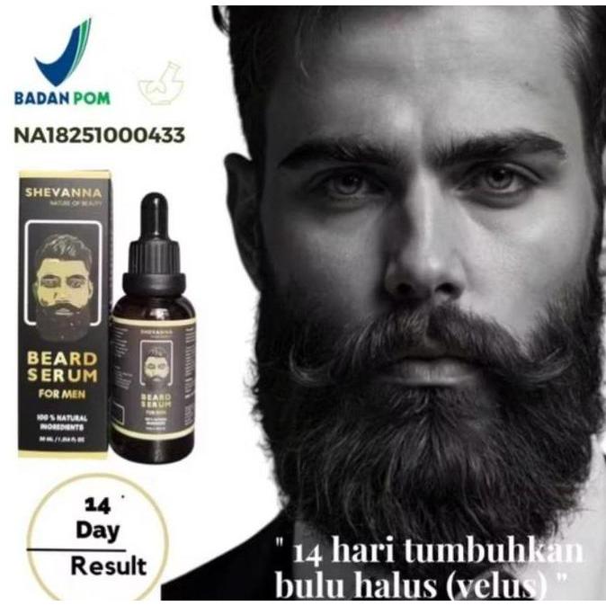 HAMDORA Serum Penumbuh Brewok Penumbuh Kumis Cepat Serum Penumbuh Jenggot Serum Kumis Pria Beard Ser