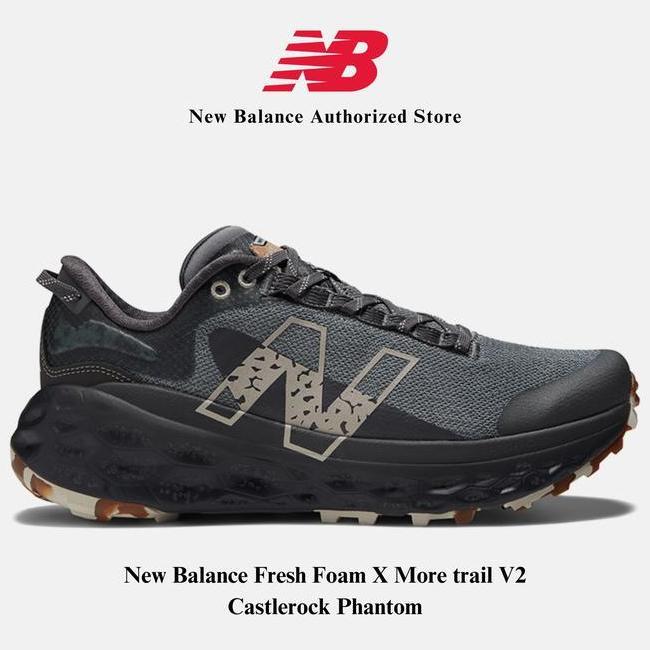Sepatu Nb New Balance Fresh Foam X More Trail V2 Castlerock Phantom