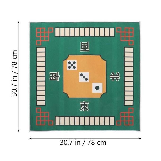 DZAPIRA Tikar Mahjong Maciok Carpet Karpet Mahjong Majiang Alas Meja Mahyong Karet