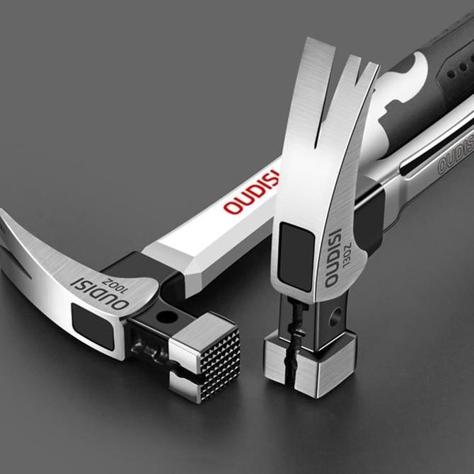 GUNEMANE OUDISI Palu Kambing Tekiro Baja Tahan Karat Palu Cakar Palu Magnet