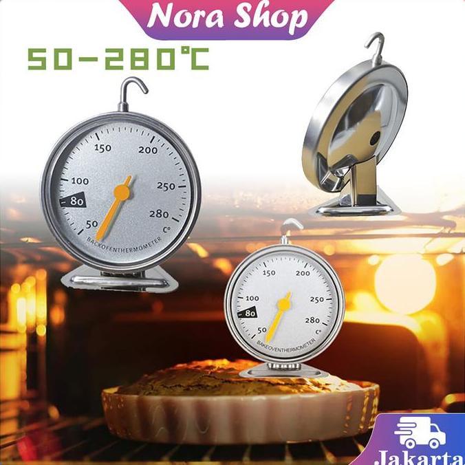 HASQUINE Thermometer Monna Termometer Oven Pengukur Suhu Oven Termometer Oven Listrik Termometer Suh