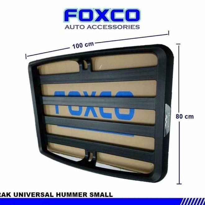 Rak Bagasi Atas Mobil Universal/Roof Rack Hummer Foxco/Rak Bagasi