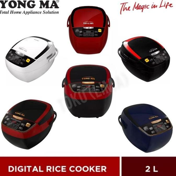 Magic Com / Rice Cooker Yongma SMC-8017 Kapasitas 2 Liter 400 Watt
