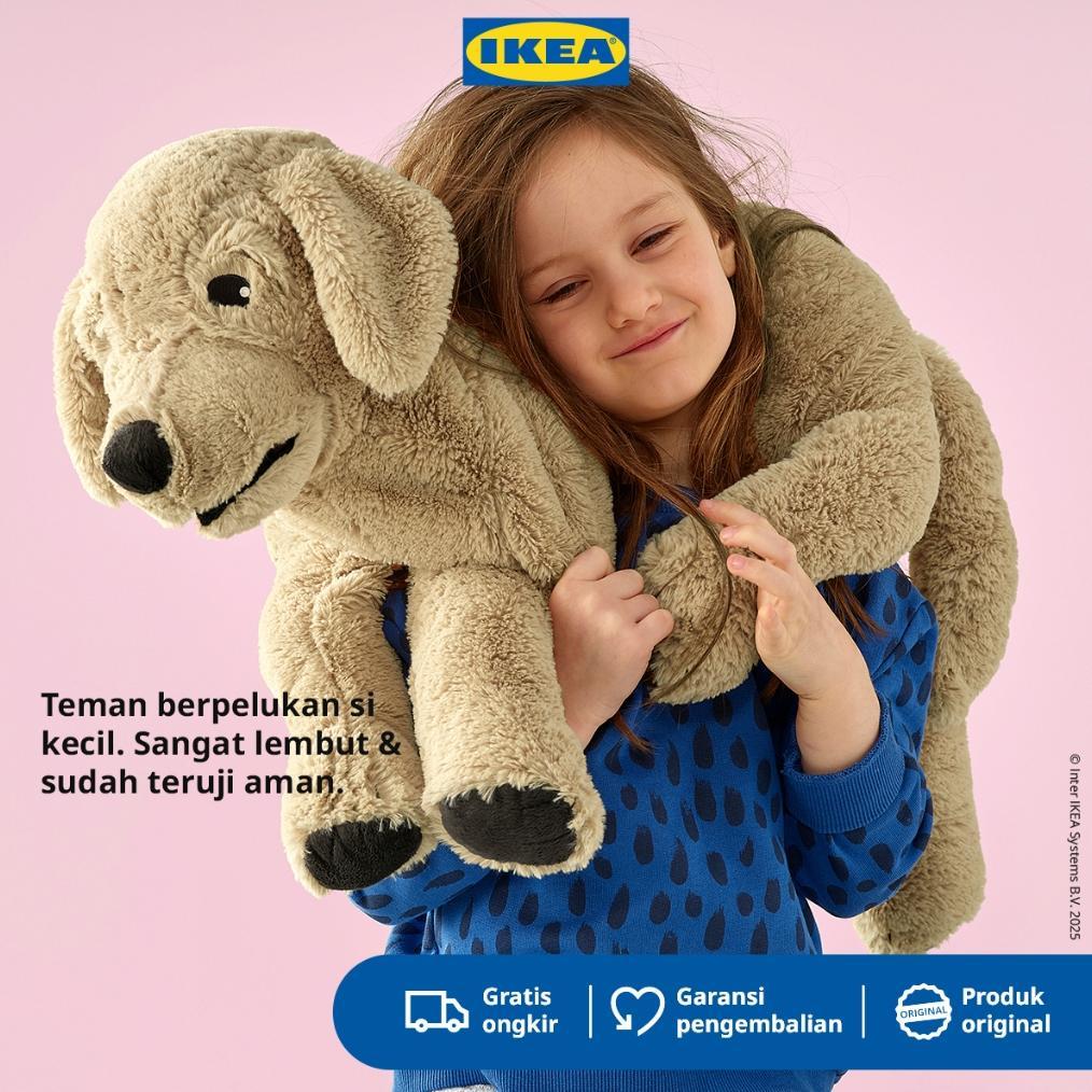 Ikea GOSIG Boneka Anjing Bahan Poliester 70 Cm