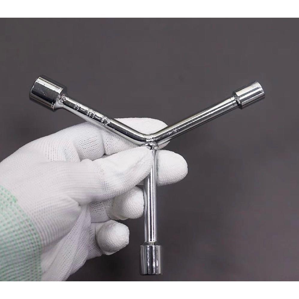 EXCLUSIVE KUNCI SHOCK Y PENDEK STAINLESS / SOK Y PENDEK 8X10X12 10X12X14 8X9X10 KUALITAS BAGUS KUNCI