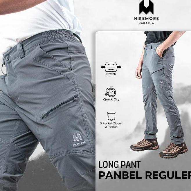 Celana Quick Dry Celana Quick Dry Pria Cargo Hikemore Panbel Reguler