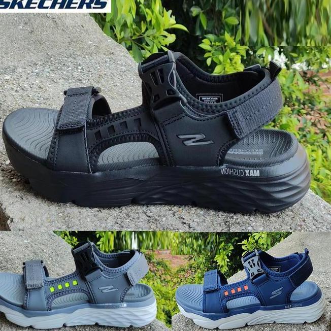 (New) Sandal Gunung Pria Skechers Sendal Cowok Ringan