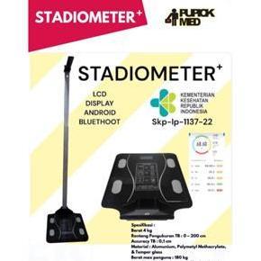 Stadiometer Akrilik Alumunium + Tas / Pengukur Panjang Badan / Stadiometer Timbangan