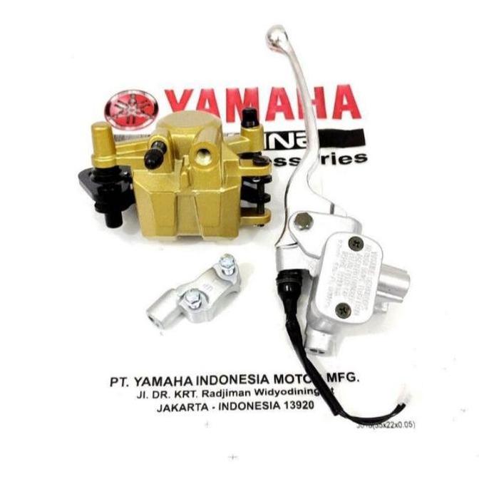 Ready master rem set assy+kaliper depan Yamaha Jupiter z new,Vega r new,Vega